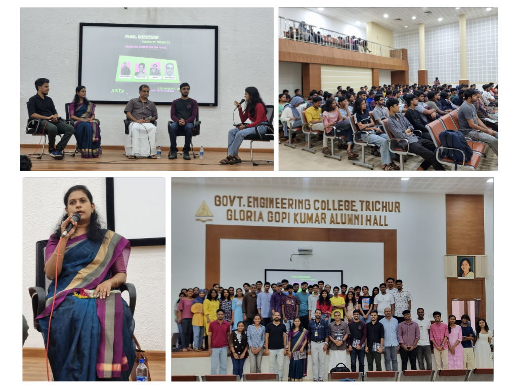 Threads of Thoughts panel at Government Engineering College Thrissur.